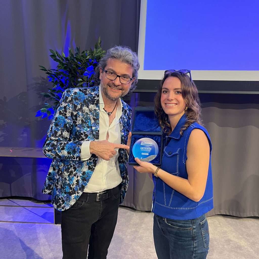 Trophée commerce CCI Lille - Lunettes de Zac