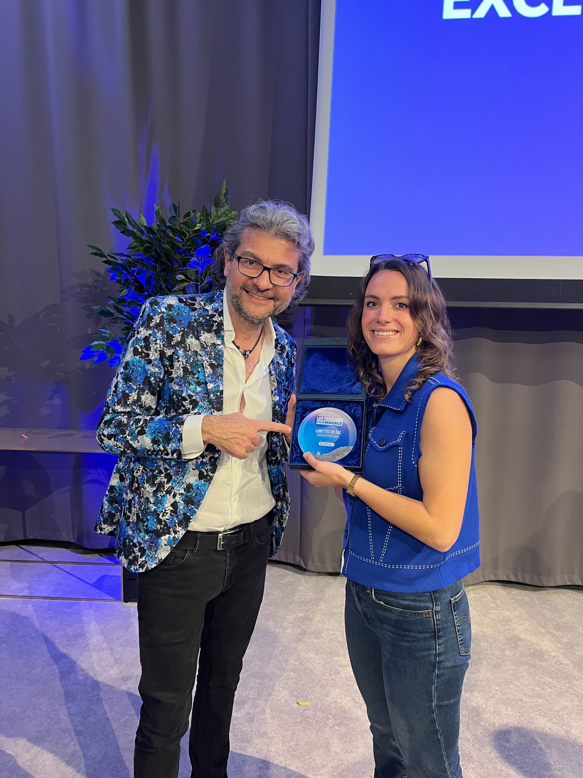 Trophée commerce CCI Lille - Lunettes de Zac